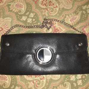 White House Black Market black evening bag